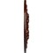 Ekena Millwork Jamie Ceiling Medallion (Canopies up to 3 7/8"), 23 5/8"OD x 3 7/8"ID x 2 1/8"P, Brushed Mahogany CM23JABMF - alternate 2